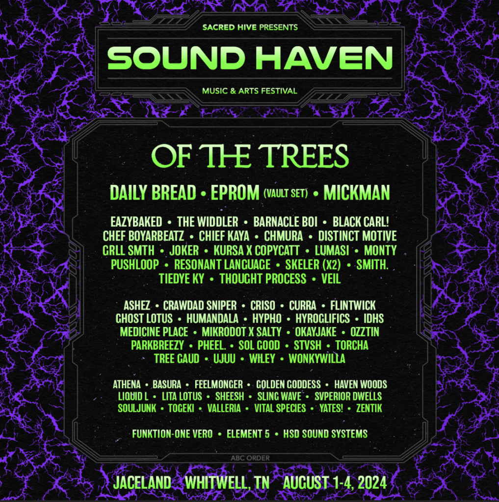 Sound Haven Festival 2024 Lineup